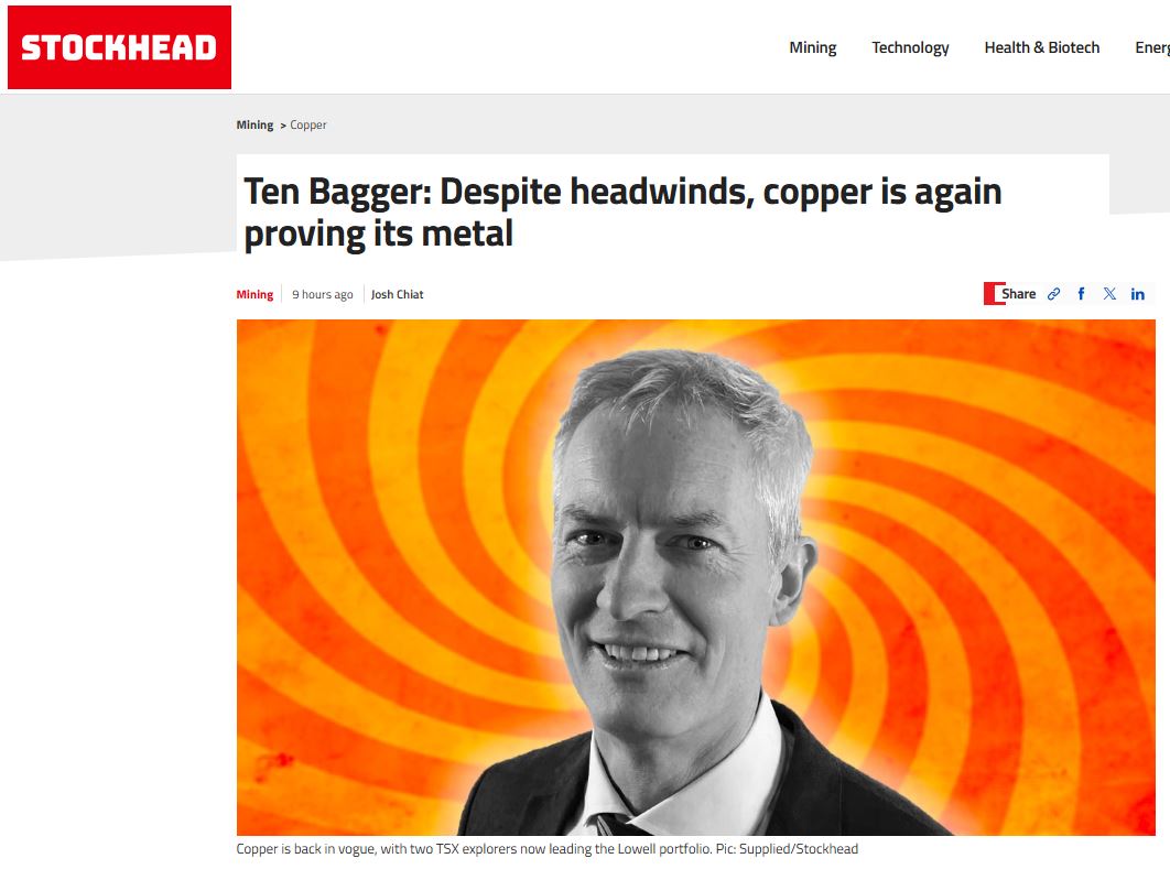Ten Bagger: Despite headwinds, copper is again proving its metal