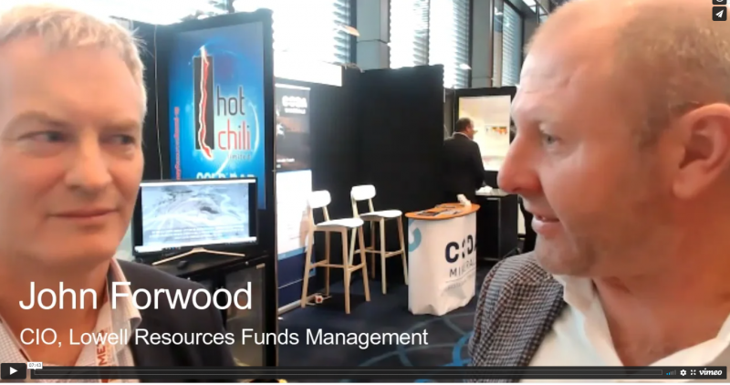 Video Interview at RIU Resources Round Up Sydney