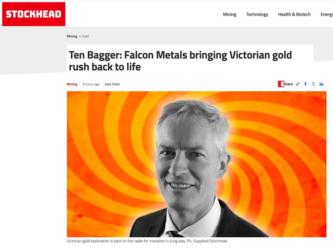 Ten Bagger: Falcon Metals bringing Victorian gold rush back to life