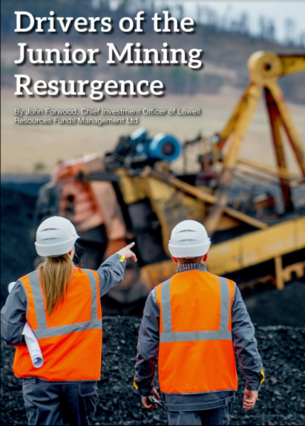 Drivers of the Junior Mining Resurgence: "The Assay" article by John Forwood, CIO of LRFM