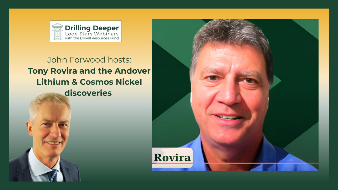 Tony Rovira and the Andover Lithium Discovery
