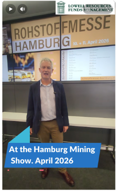 From the legendary Hamburg Mining Conference